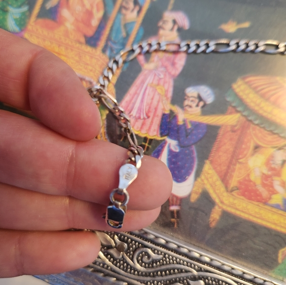 Vintage Italian Silver Bracelet - Picture 3 of 3